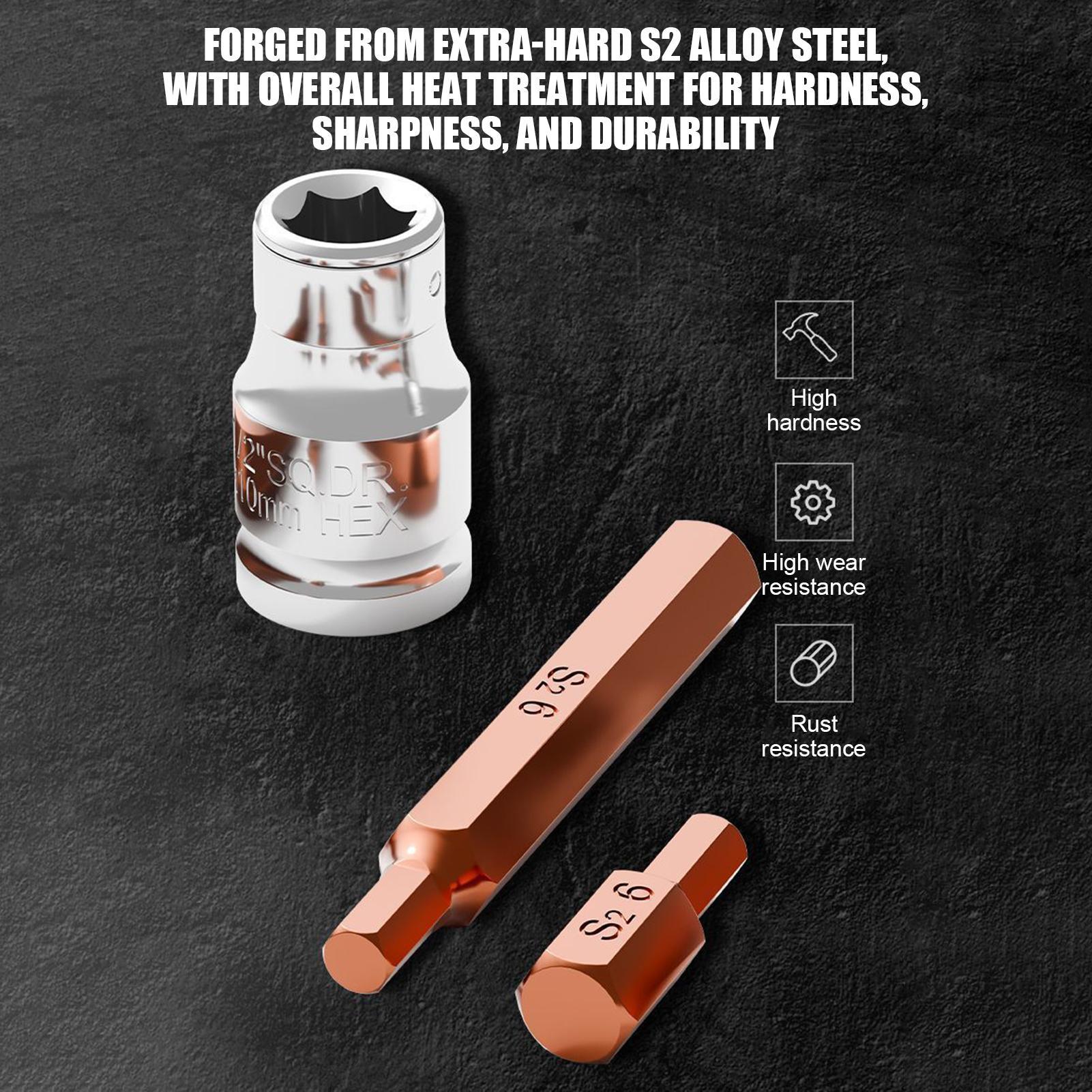 Socket Set - Jeu de forets magnétiques, outil de