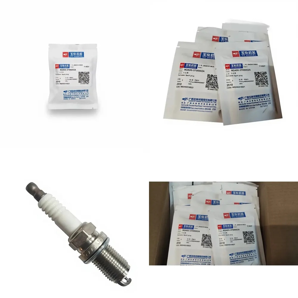 Spark Plug - Bougie d'allumage M2A00-3705002A pour moteur Yuchai,