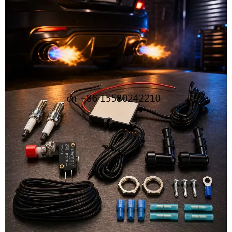 Spark Plug - Kit lance-flammes universel pour échappement de