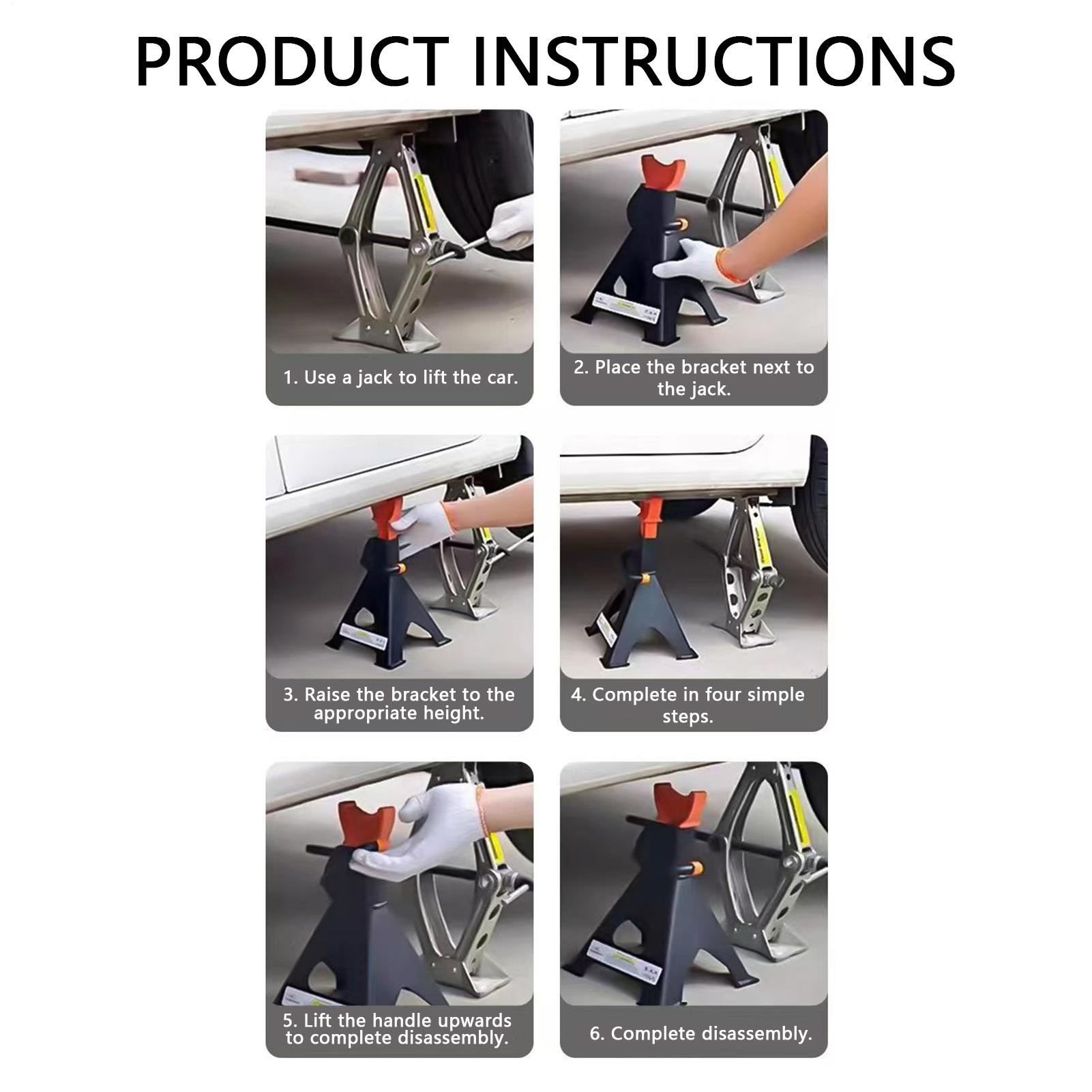 Car Jack - Béquilles de levage pour camions 3